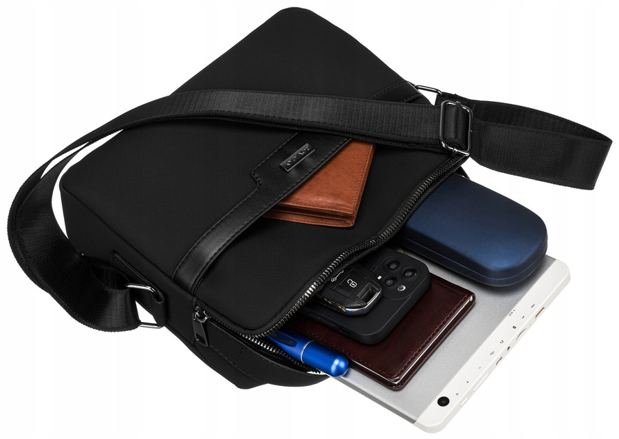 Poręczna torba męska z poliestru - Rovicky - obrazek 11