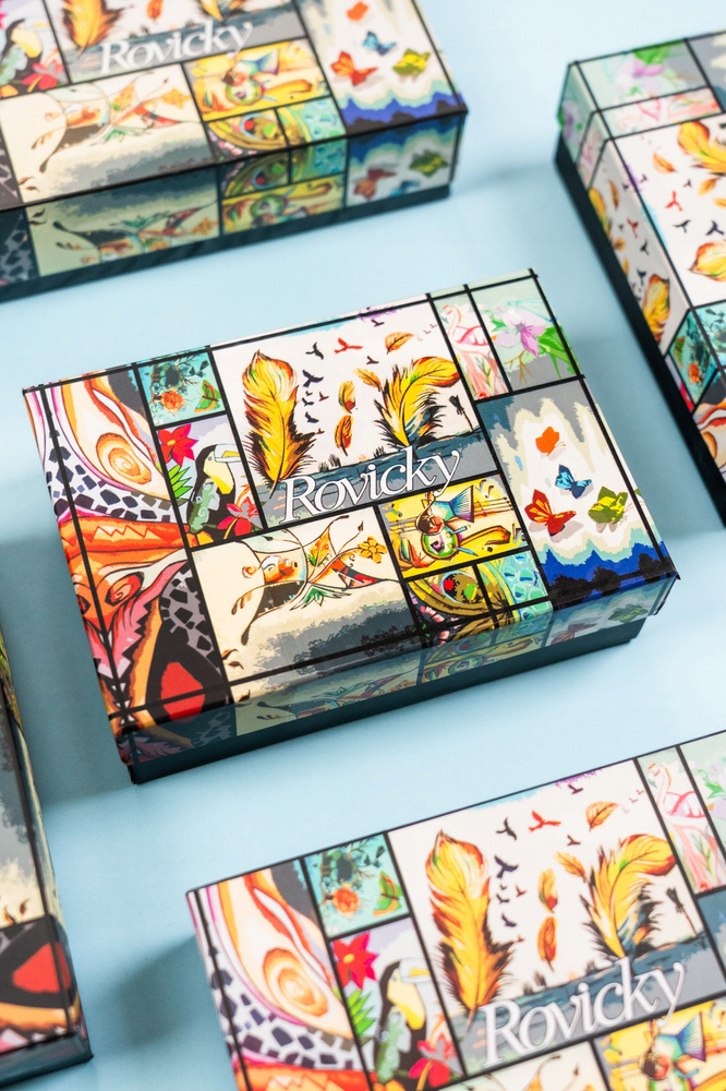 Damski portfel na zatrzask wykonany ze skóry naturalnej - Rovicky - obrazek 14