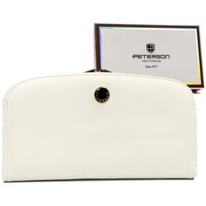 Duży portfel damski ze skóry ekologicznej - Peterson