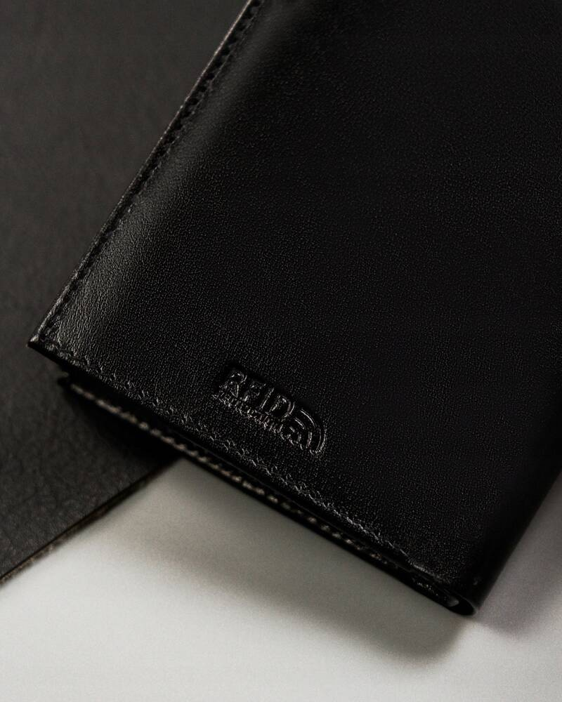 Mały portfel męski bez zapięcia wykonany ze skóry naturalnej - Peterson - obrazek 4