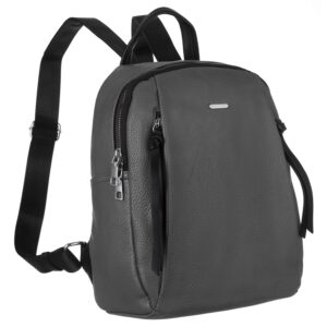 Miejski plecaczek damski ze skóry ekologicznej - Rovicky