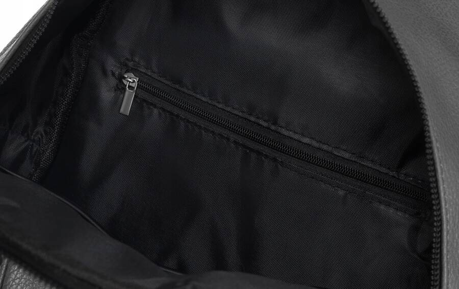 Miejski plecaczek damski ze skóry ekologicznej - Rovicky - obrazek 6