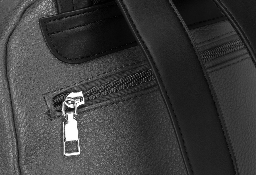 Miejski plecaczek damski ze skóry ekologicznej - Rovicky - obrazek 8