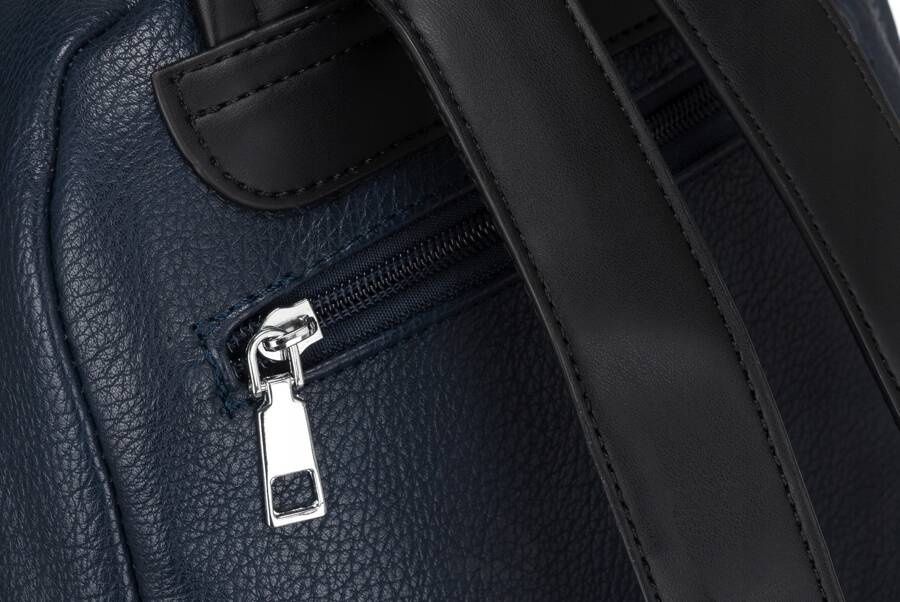 Miejski plecaczek damski ze skóry ekologicznej - Rovicky - obrazek 8