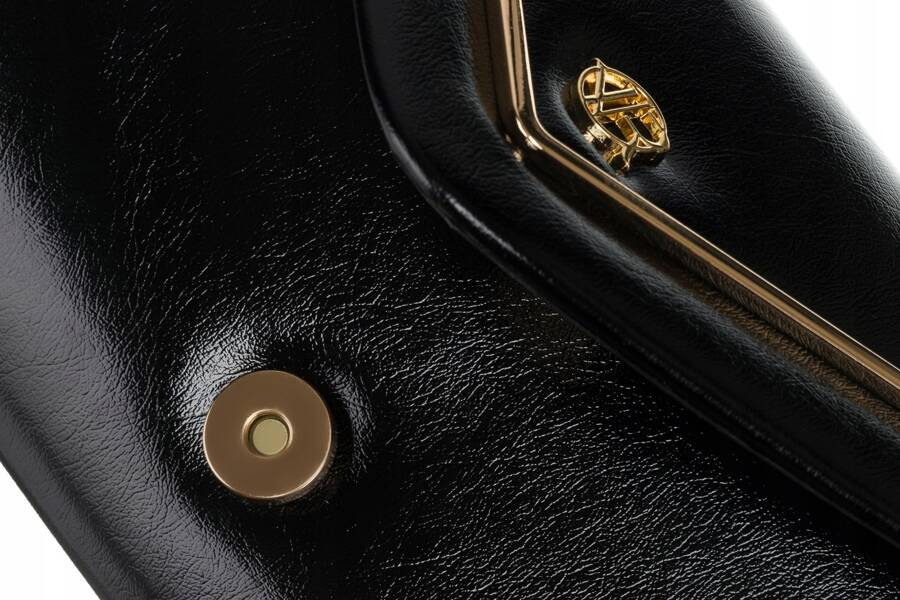 Kopertówka damska ze skóry ekologicznej - Rovicky - obrazek 5