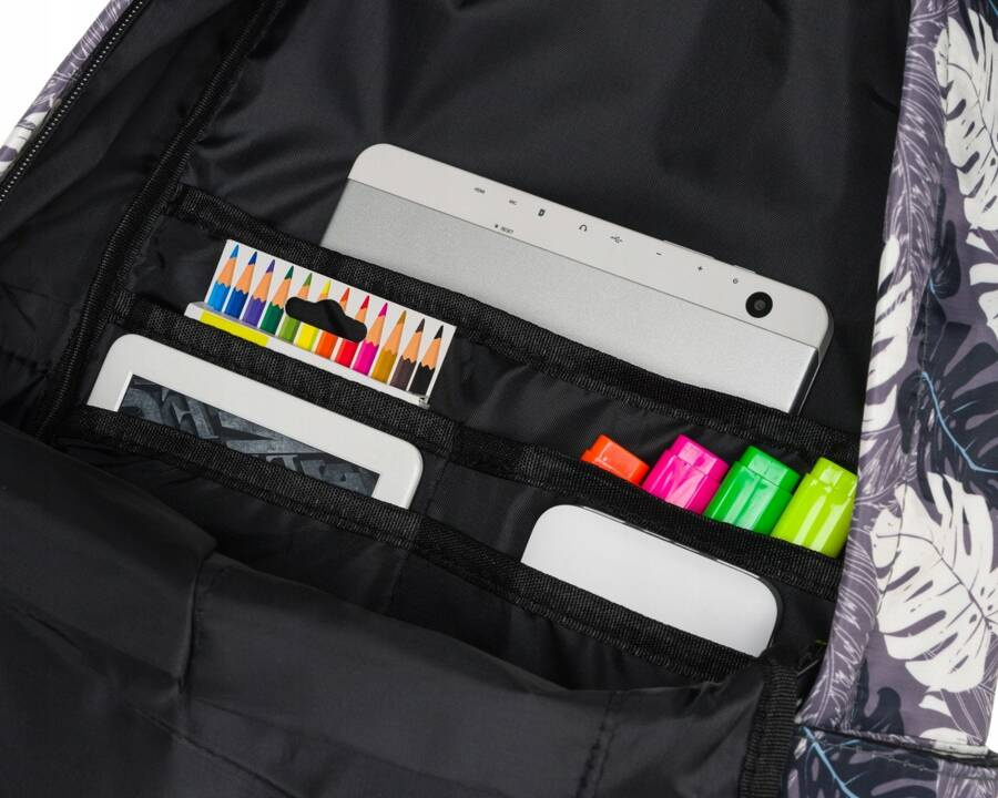 Jednokomorowy plecak miejski z zewnętrzną kieszenią - Peterson - obrazek 6