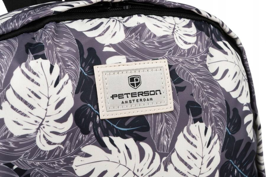 Jednokomorowy plecak miejski z zewnętrzną kieszenią - Peterson - obrazek 5