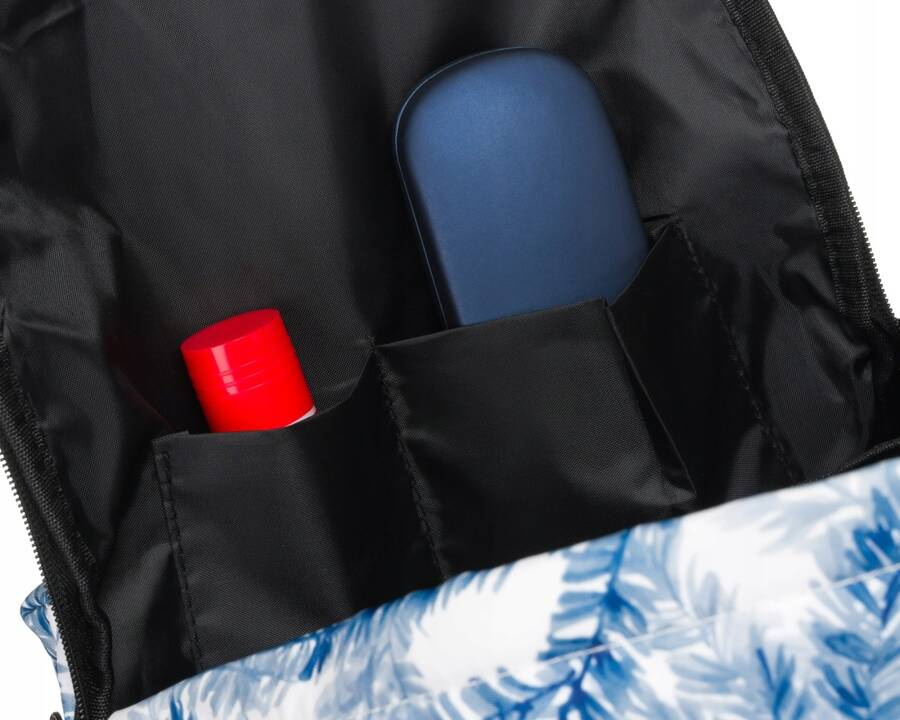 Pojemny plecak szkolny z poliestru z miejscem na urządzenie przenośne - Peterson - obrazek 8