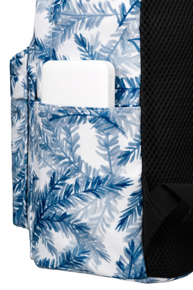 Pojemny plecak szkolny z poliestru z miejscem na urządzenie przenośne - Peterson - obrazek 6