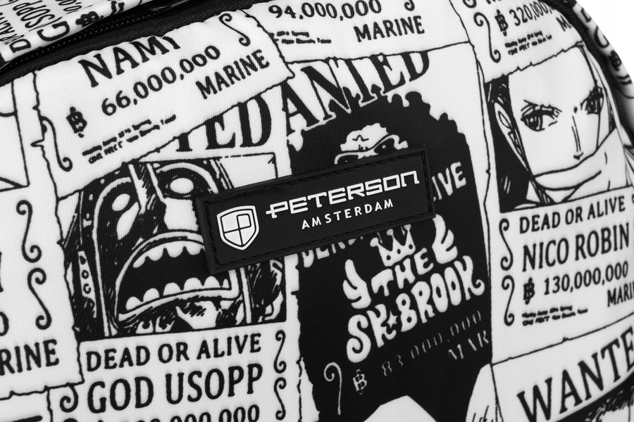 Jednokomorowy plecak miejski z oddychającym materiałem na tylnej części - Peterson - obrazek 5