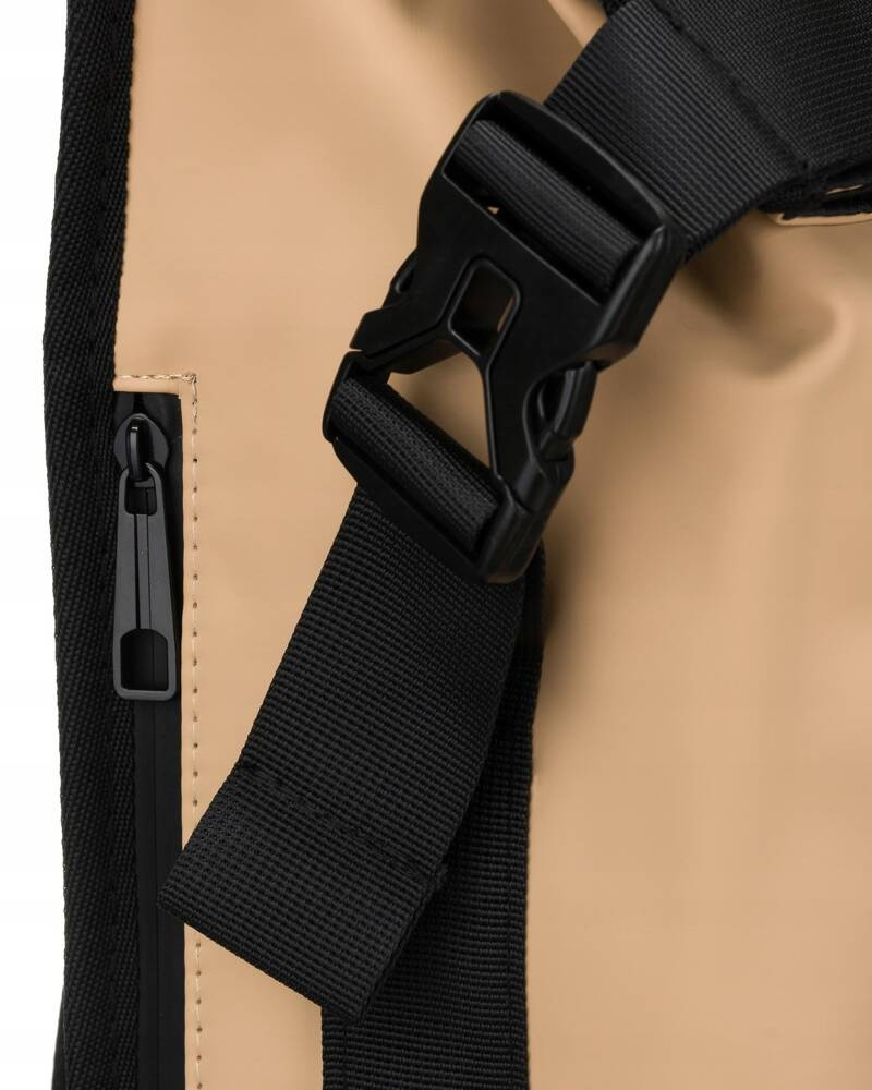 Plecak miejski roll-top z zewnętrzną kieszenią na suwak - Peterson - obrazek 13