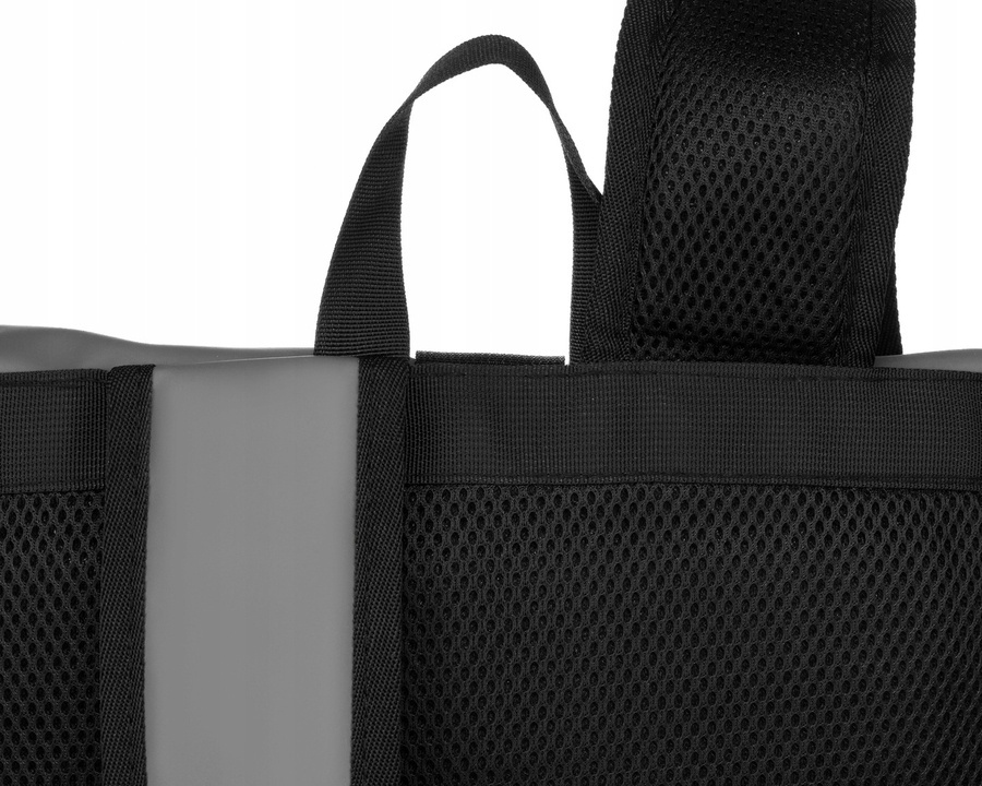 Pojemny plecak miejski w szarym kolorze wykonany z poliestru - Peterson - obrazek 7