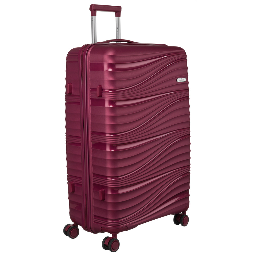 Zestaw walizek z polipropylenu z regulowaną rączką teleskopową - Peterson - obrazek 6