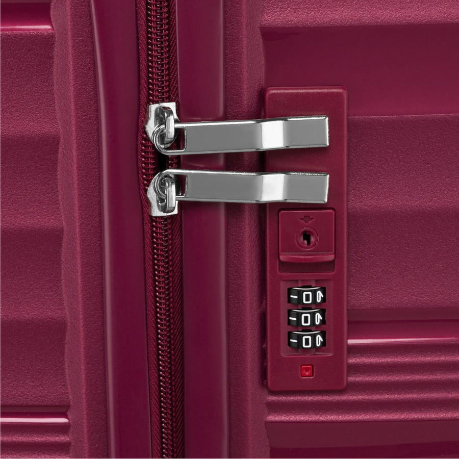 Zestaw walizek z polipropylenu z regulowaną rączką teleskopową - Peterson - obrazek 9