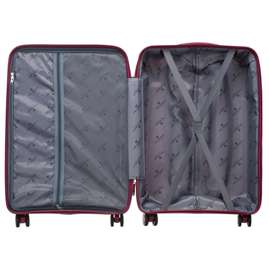 Zestaw walizek z polipropylenu z regulowaną rączką teleskopową - Peterson - obrazek 12