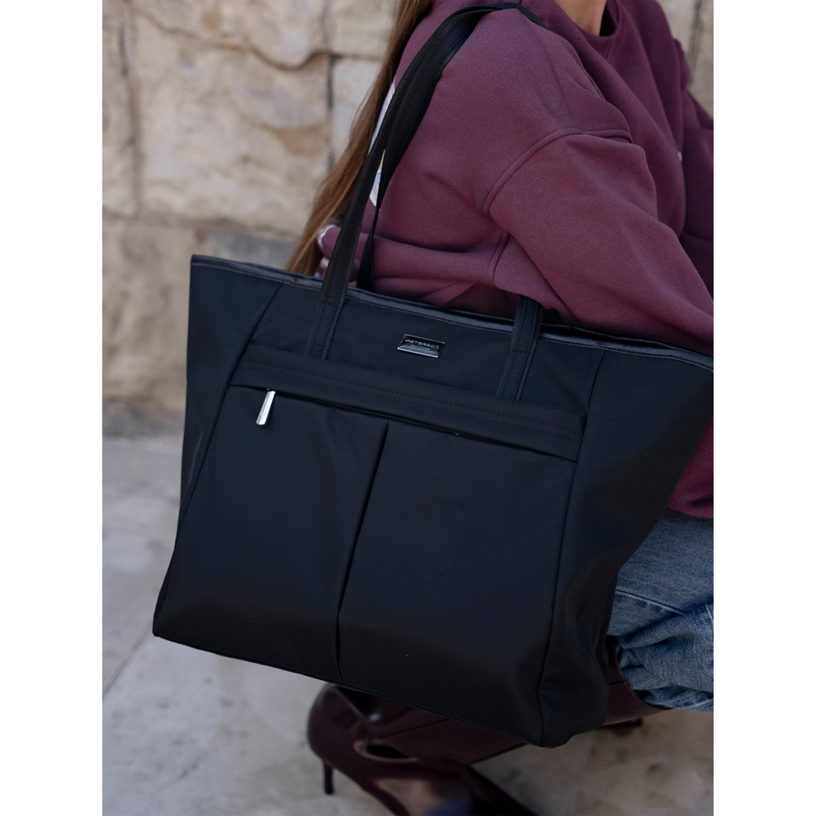 Torebka shopper na laptopa z uchwytami - Peterson - obrazek 8