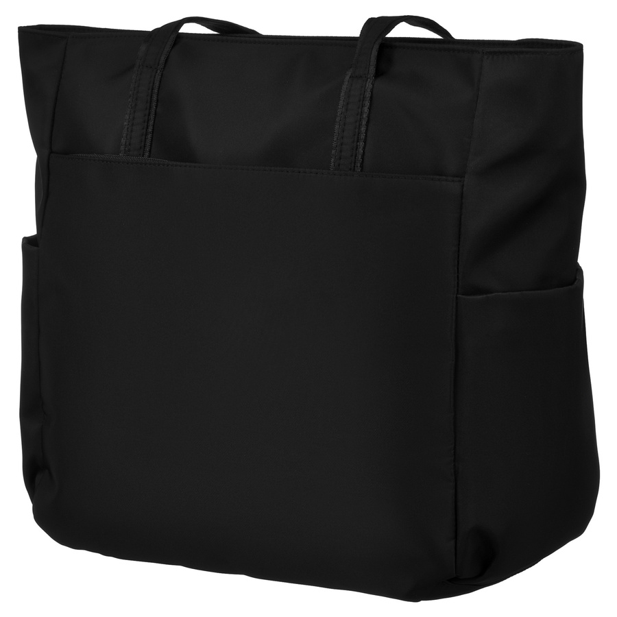 Miejska torebka damska mieszcząca A4 w czarnym kolorze - Peterson - obrazek 8