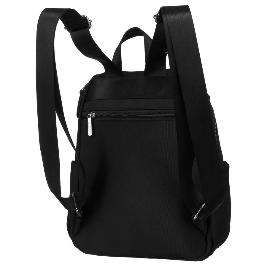 Plecak damski z kieszeniami w czarnym kolorze - Peterson - obrazek 8