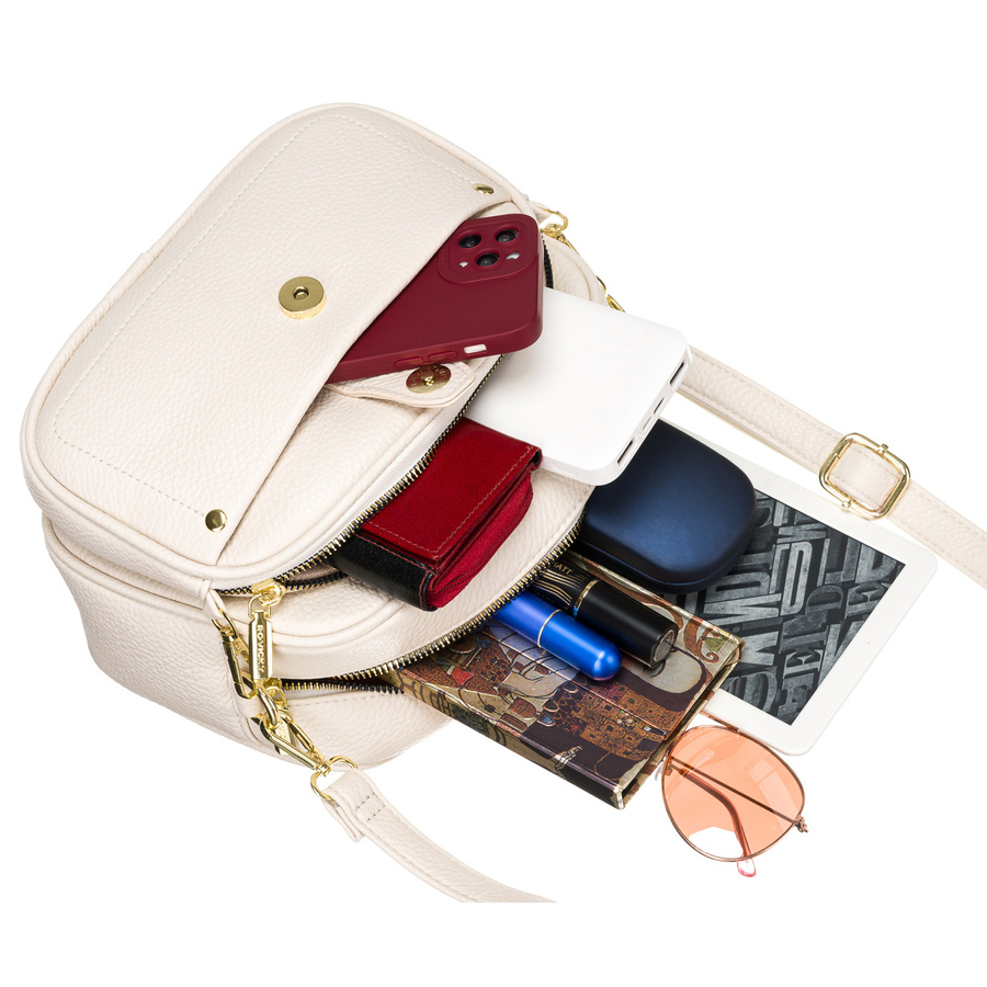 Torebka crossbody z dopinaną nerką miejską - Rovicky - obrazek 10