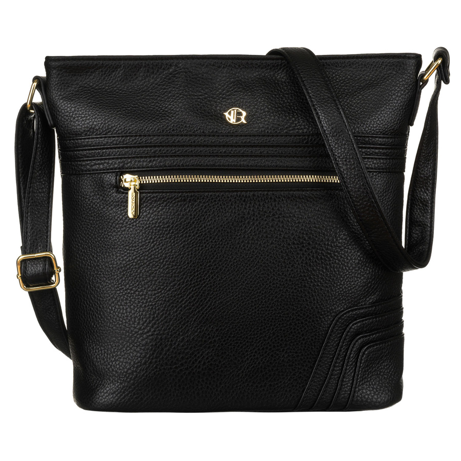 Klasyczna torebka listonoszka z ekoskóry na co dzień - Rovicky - obrazek 3