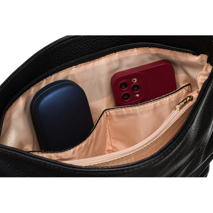 Klasyczna torebka listonoszka z ekoskóry na co dzień - Rovicky - obrazek 7