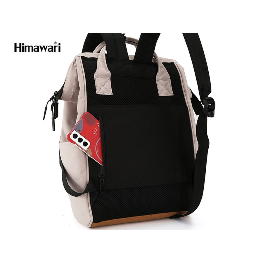 Pojemny plecak damski z kieszeniami i portem USB - Himawari - obrazek 8