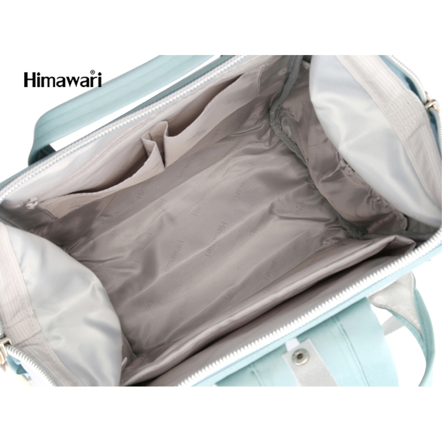 Stylowy plecak szkolny pastelowy błękit - Himawari - obrazek 6