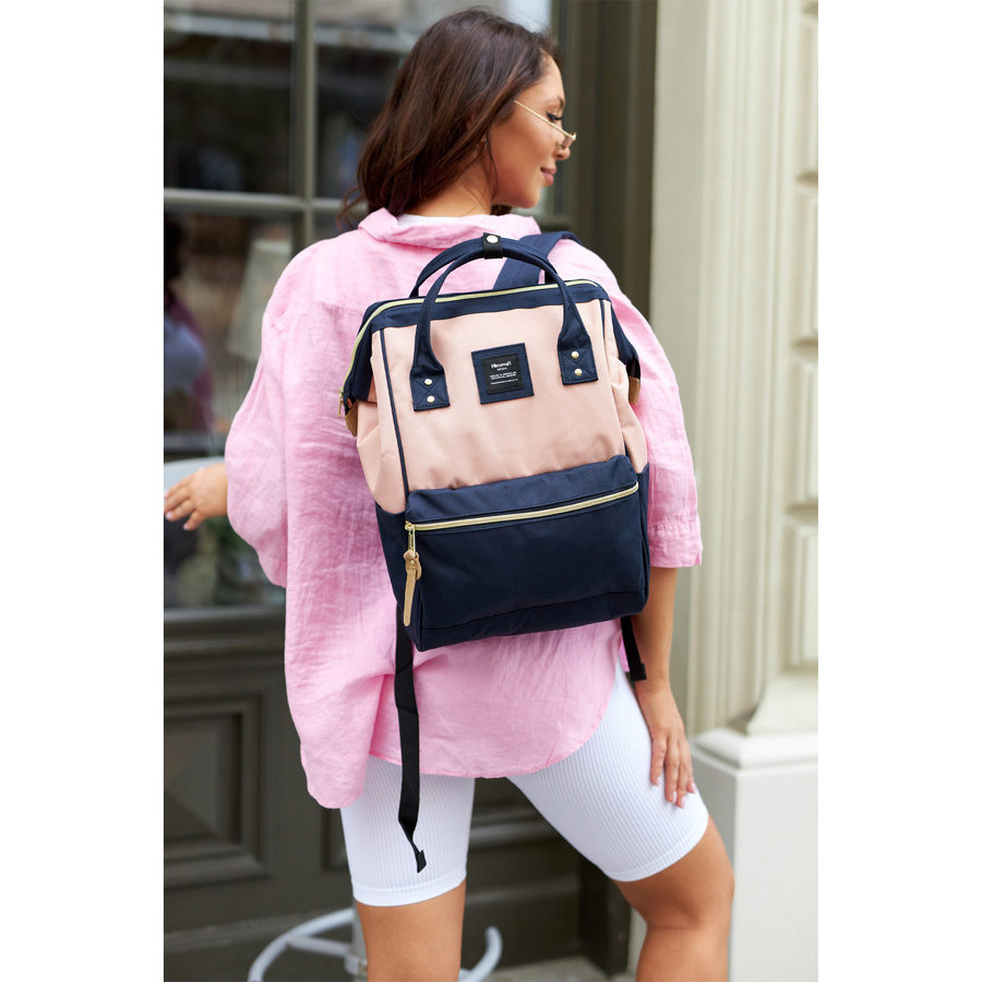 Modny plecak miejski z kieszeniami na urządzenia przenośne - Himawari - obrazek 11