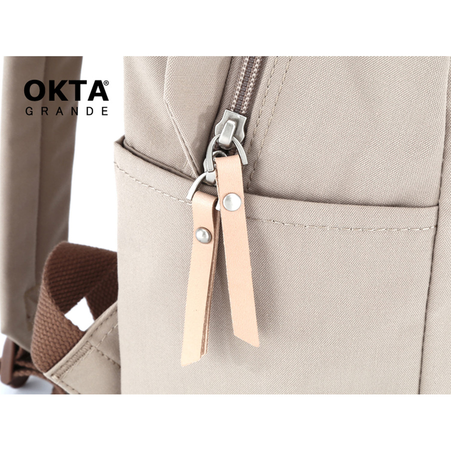 Plecak wodoodporny na uczelnię z kieszenią zewnętrzną - Himawari - obrazek 9