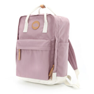 Funkcjonalny plecak miejski na laptopa w kolorze różowym - Himawari