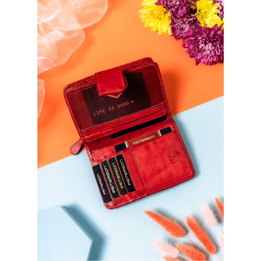 Pojemny portfel damski z wieloma kieszeniami - Rovicky - obrazek 5