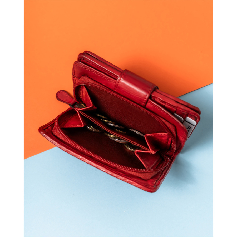 Pojemny portfel damski z wieloma kieszeniami - Rovicky - obrazek 11