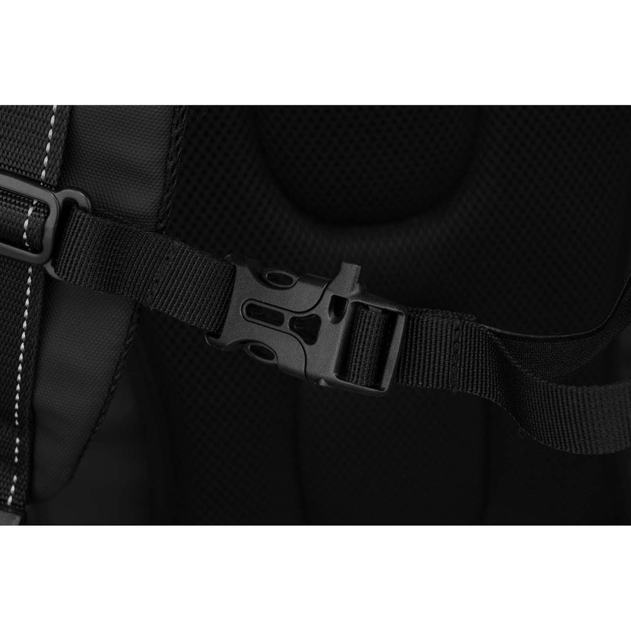 Czarny plecak podróżny z komorą próżniową i portem USB - Peterson - obrazek 11