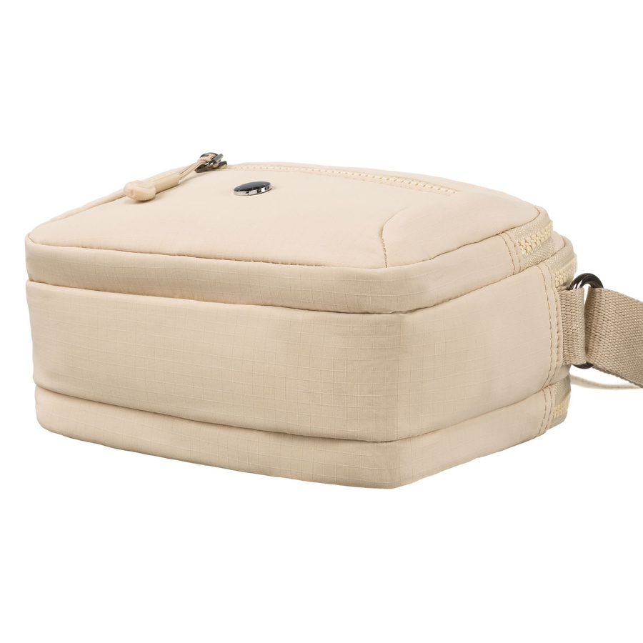 Listonoszka damska z poliestru w beżowym kolorze - Peterson - obrazek 12