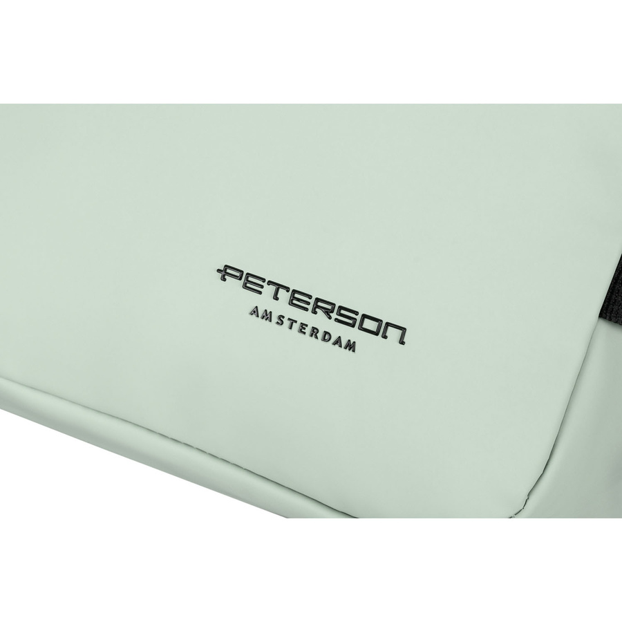 Plecak podróżny z tworzywa sztucznego w jasno zielonym kolorze - Peterson - obrazek 13