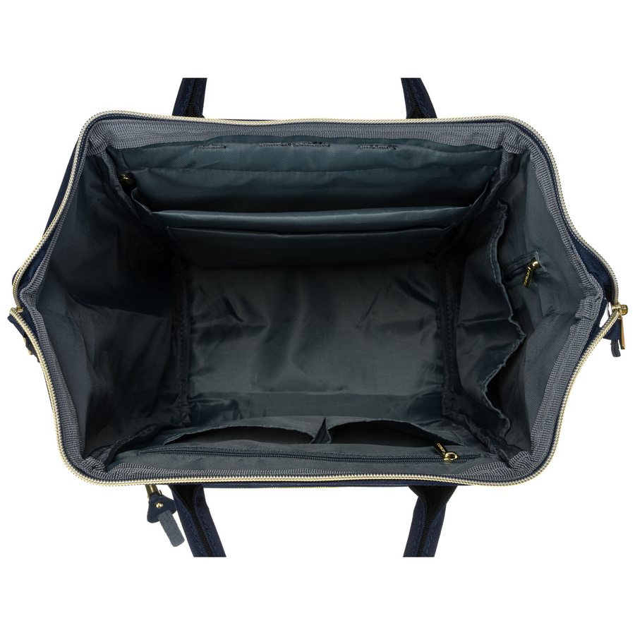 Dwukolorowy plecak damski z poliestru z miejscem na laptopa, idealny na bagaż podręczny - Peterson - obrazek 7