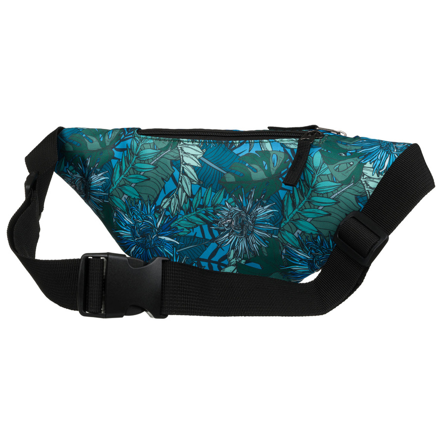 Saszetka damska z poliestru w roślinny wzór - Rovicky - obrazek 4