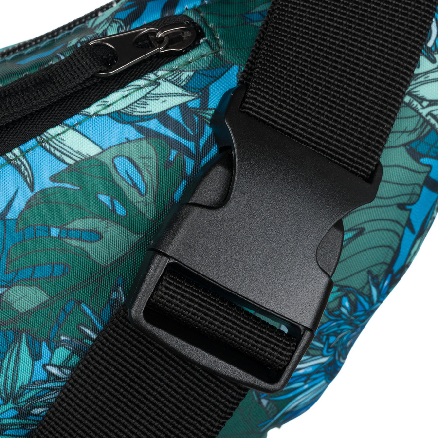 Saszetka damska z poliestru w roślinny wzór - Rovicky - obrazek 7