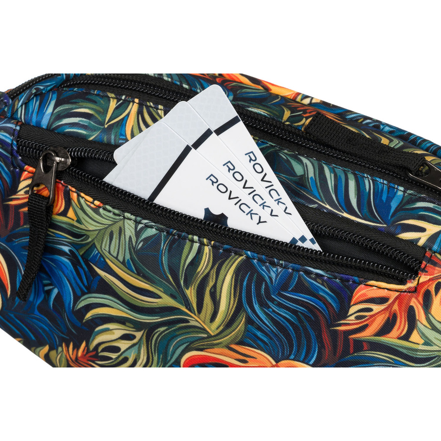 Modna nerka damska z poliestru zamykana suwakiem - Rovicky - obrazek 6