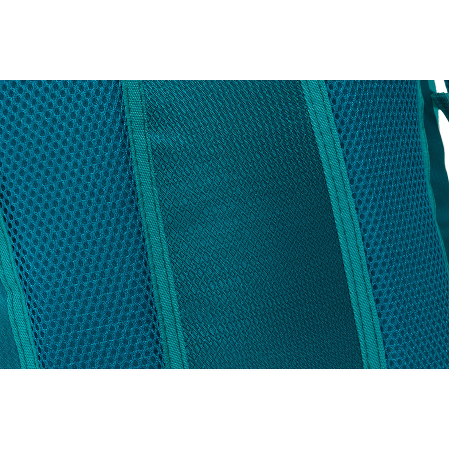 Pojemny plecak z poliestru w niebieskim kolorze z licznymi dodatkowymi kieszonkami - Peterson - obrazek 5