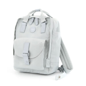 Błękitny, wodoodporny plecak miejski zamykany suwakiem - Himawari