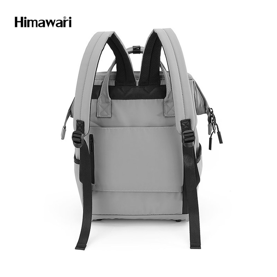 Plecak z wodoodpornego nylonu w jasnoszarym kolorze - Himawari - obrazek 3