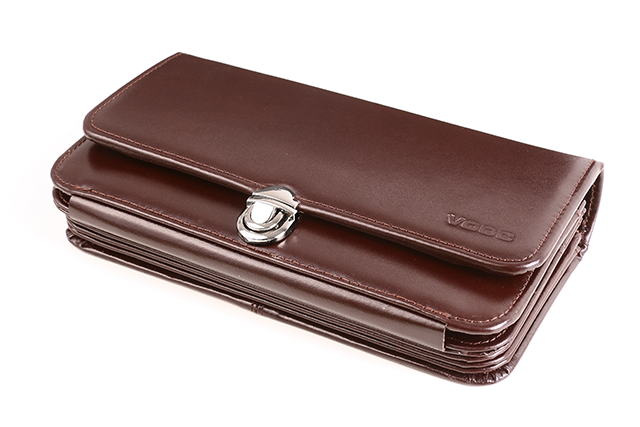 Portfel skórzany damski z rączką PPD1 - obrazek 10