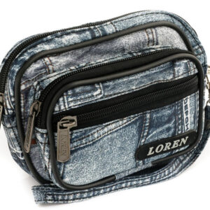 Rewelacyjna, poręczna, męska saszetka, wykonana z trwałego materiału - Loren