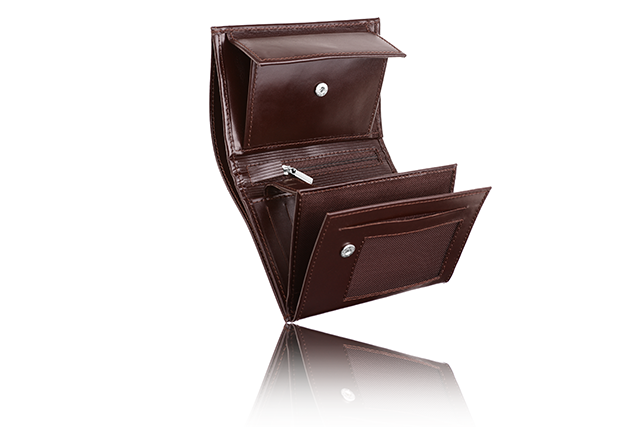 Skórzany portfel męski PPM4 - obrazek 2