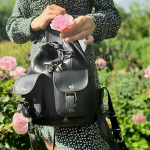 Mały plecak skórzany Vintage P2