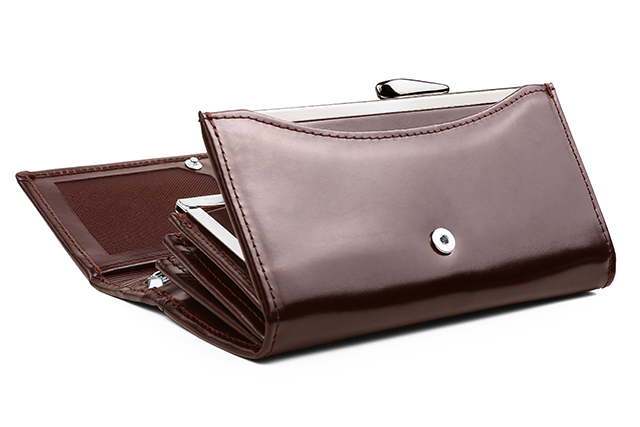 Portfel damski ze skóry duży PPD3 - obrazek 5