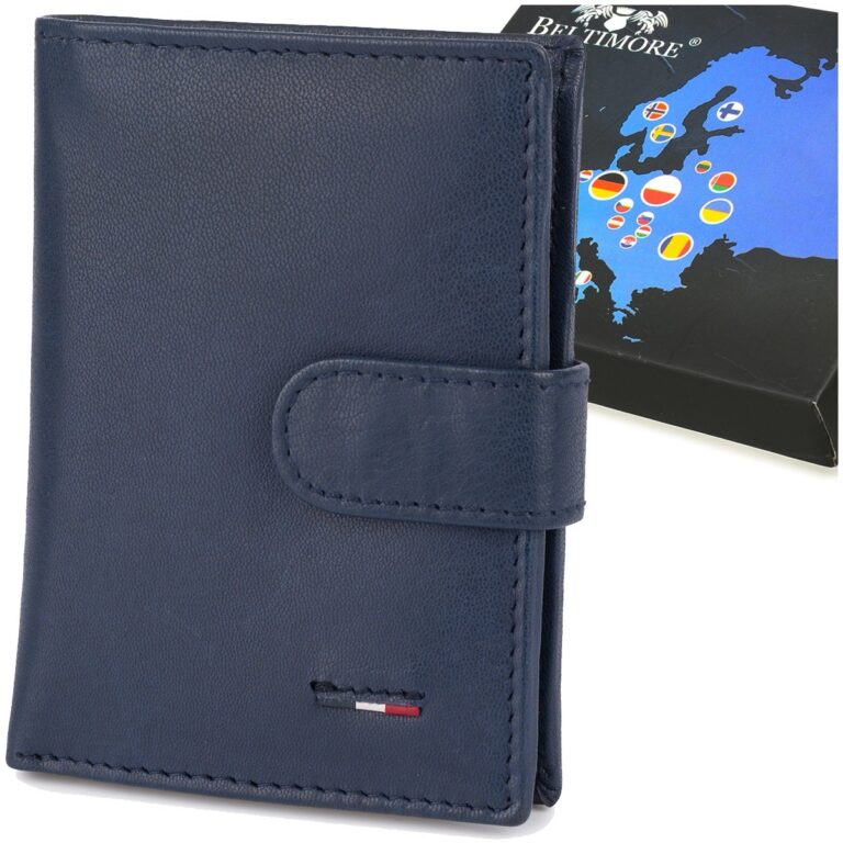 Skórzany portfel RFiD Beltimore D53 must-have stylu