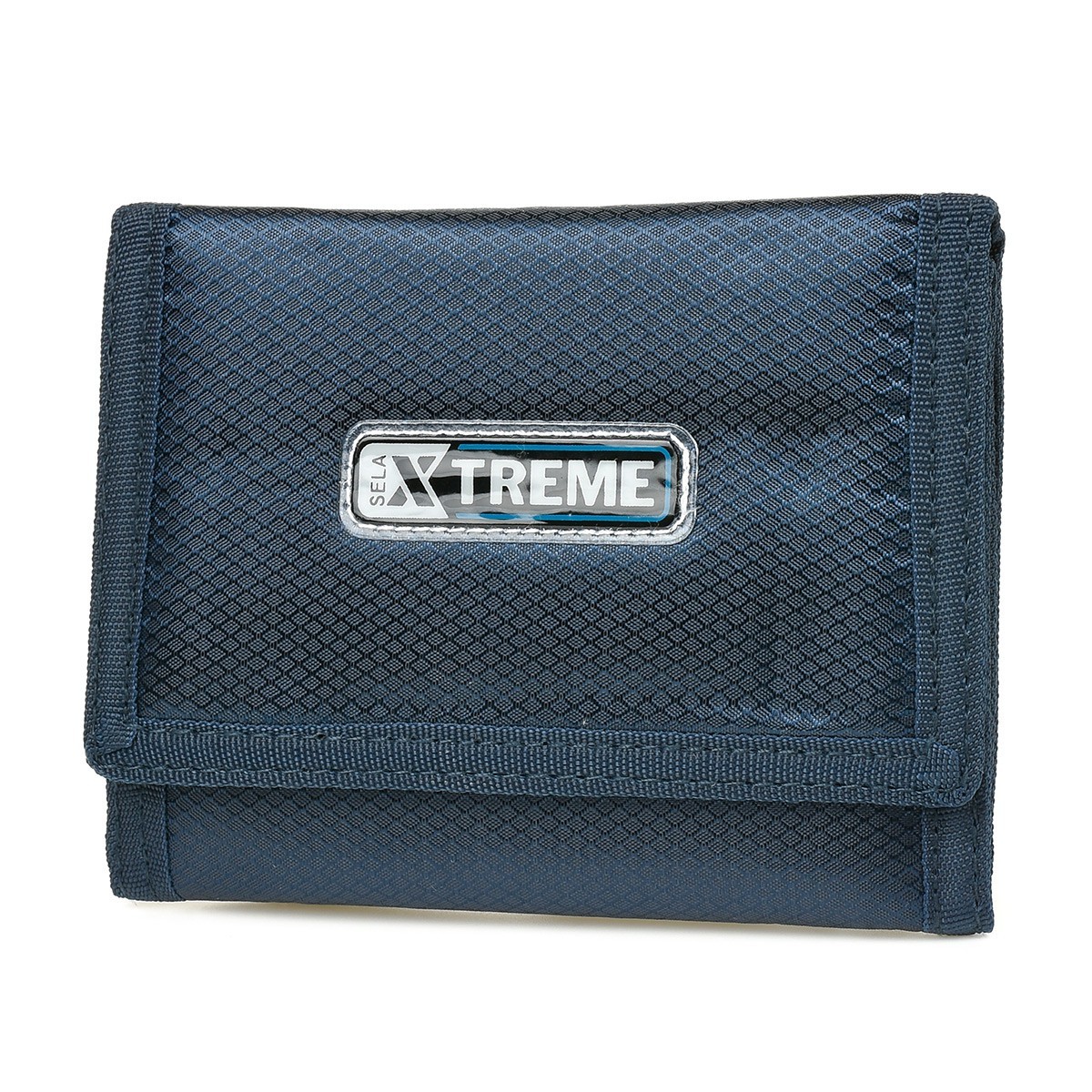 Granatowy portfelik młodzieżowy Xtreme E22 na rzep