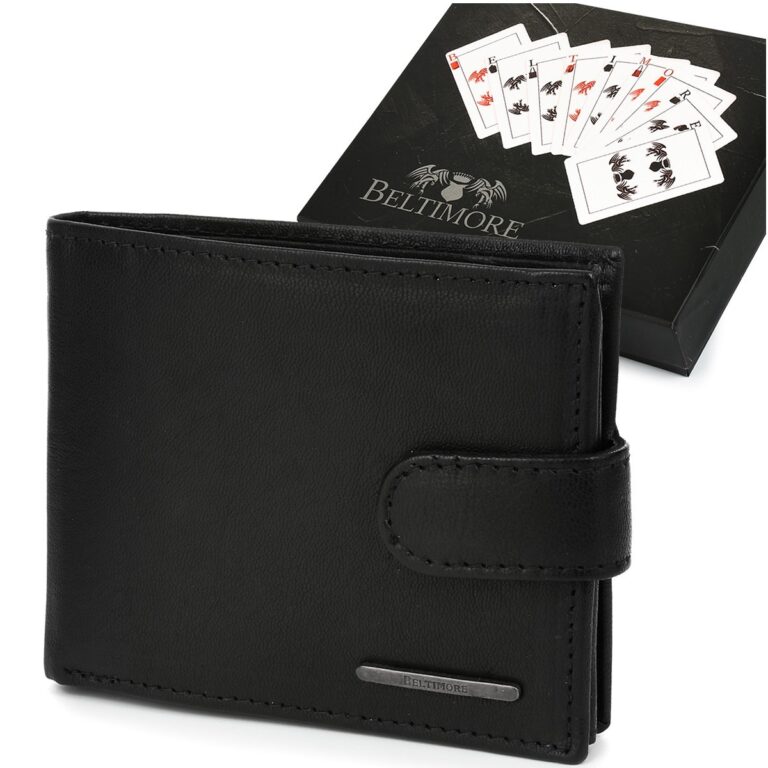 Męski portfel skórzany RFiD Beltimore P95 elegancja i bezpieczeństwo